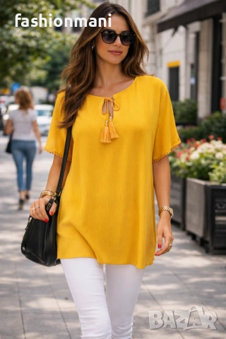 Дамска туника 4 цвята - код 1179, снимка 3 - Туники - 49665079