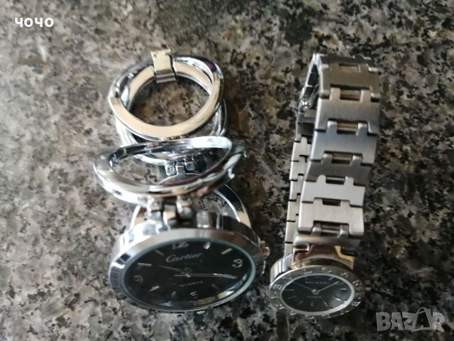 Cartier ,Bulgari-бутикови дамски часовници, снимка 3 - Дамски - 46776094