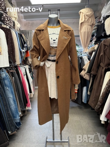 Дълго палто в 3 цвята 