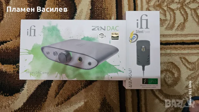 iFi ZenDAC V2+iFi Power, снимка 1 - Аудиосистеми - 46943428