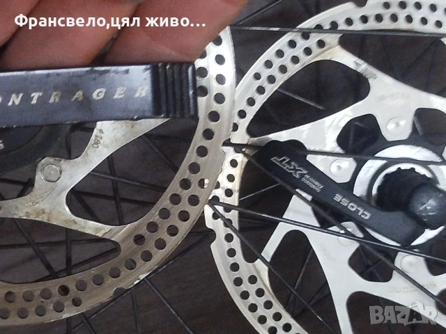 26 цола капли за велосипед колело Shimano deore xt диск център лоок , снимка 5 - Части за велосипеди - 52987208