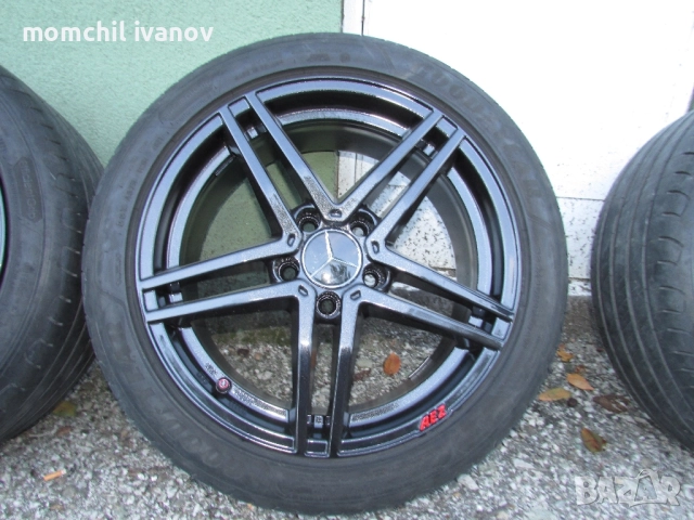 17" оригинални джанти за Мерцедес "AEZ" с гуми "GOODYEAR" 225/45, снимка 7 - Гуми и джанти - 52160096
