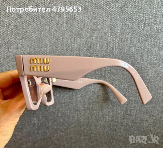 Слънчеви очила, марка Miu Miu, в безупречно състояние, снимка 3 - Слънчеви и диоптрични очила - 54235126