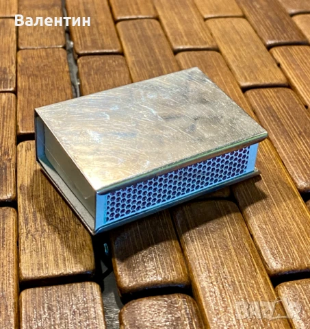 #1002# Държач за кибритена кутийка. Винтидж. Посребрен. От Холандия., снимка 3 - Други - 50474812