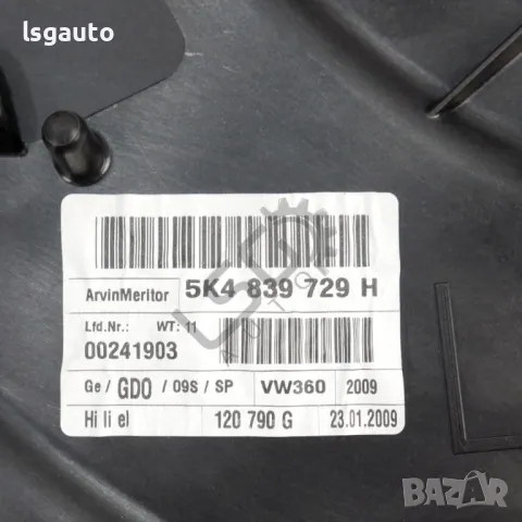 Механизъм заден ляв ел. стъклоповдигач Volkswagen Golf VI 2008-2016 ID: 145058, снимка 3 - Части - 49644880