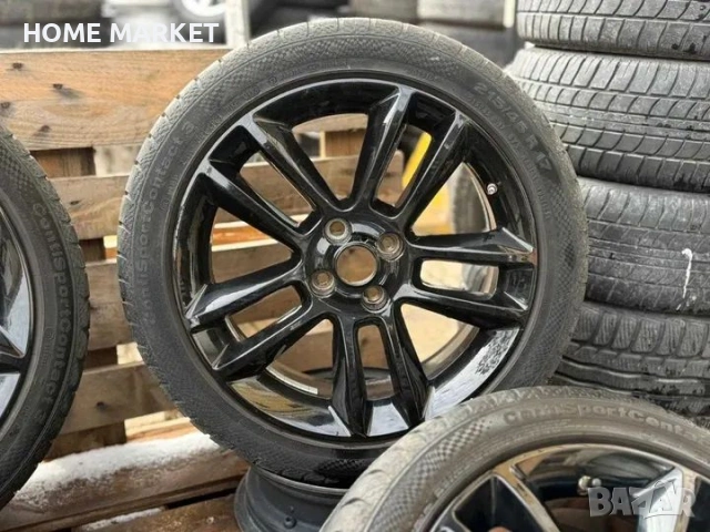 4х100 Джанти 17 цола Опел Корса Адам 4x100 Opel Corsa Adam Оригинални джанти ET 44 J 7 ЦО 56.6, снимка 4 - Гуми и джанти - 53663122