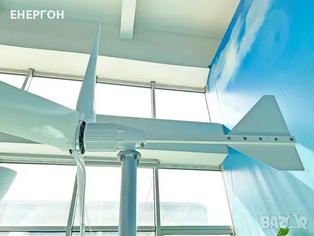 НОВ ветрогенератор 48v 2000w / 2500w вятърна турбина перка зелена енер, снимка 3 - Други машини и части - 49735082