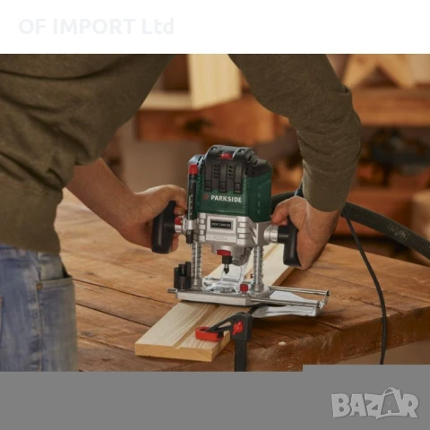 Оберфрезa PARKSIDE 1200W, снимка 5 - Други инструменти - 50696658