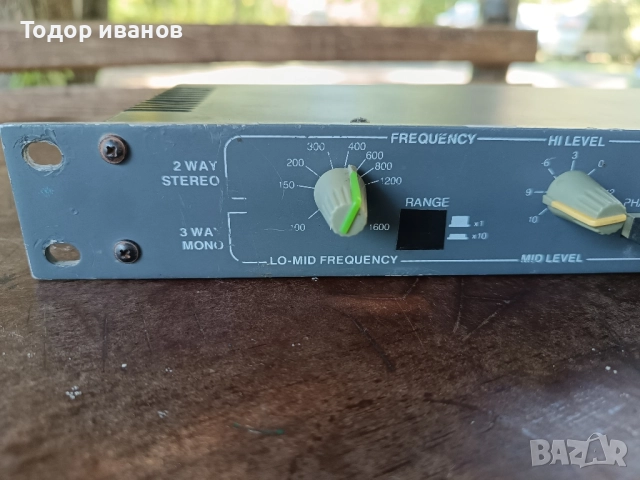 Electronic crossover-ex18, снимка 3 - Ресийвъри, усилватели, смесителни пултове - 51786673