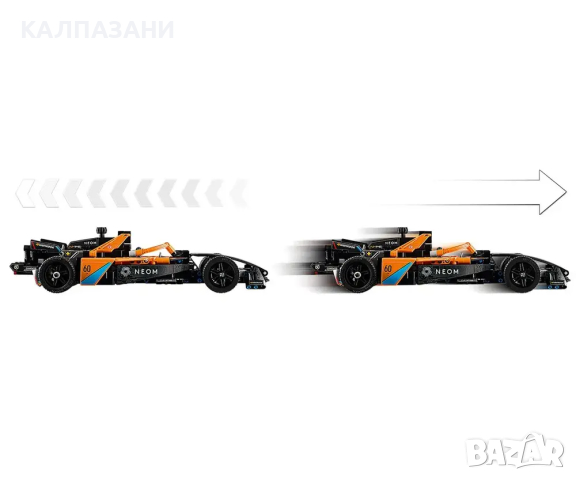 LEGO® Technic 42169 - Състезателна кола NEOM McLaren Formula E, снимка 9 - Конструктори - 44939625