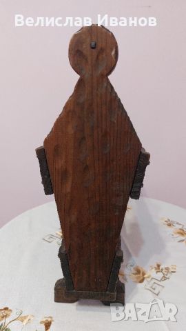 Старинна дървена стойка за вестници в отлично състояние. , снимка 3 - Декорация за дома - 45785071