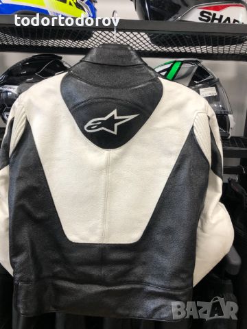 Koжено яке ALPINESTARS SX-1R, 54-L,гърбица,протектори,оригинално, снимка 4 - Аксесоари и консумативи - 46496715