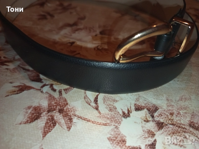 H&M Нов Дамски Кожен Колан S/95см, снимка 8 - Колани - 52675800