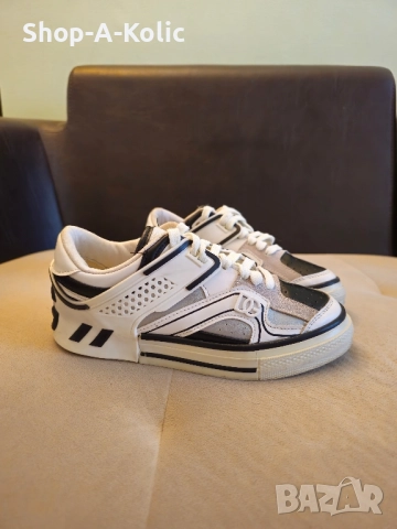 Original DOLCE & GABBANA Custom 2.Zero Low-Top Sneakers, снимка 4 - Маратонки - 51816119