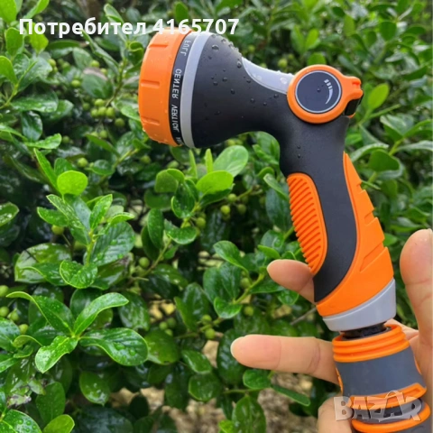 Регулируем пистолет за пръскачка за градински маркуч, снимка 9 - Други - 53370898