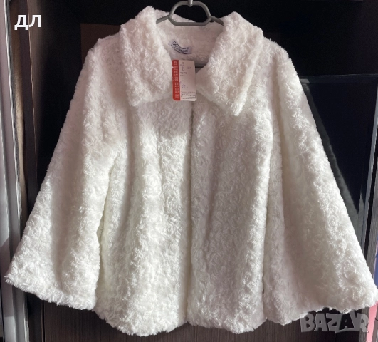 Бяло нежно палто, снимка 4 - Палта, манта - 52824777