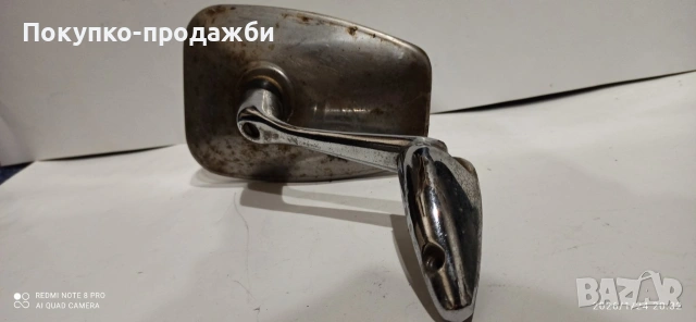 старо странично огледало универсално хромирано огледало за ретро автомобил , снимка 2 - Аксесоари и консумативи - 53215789