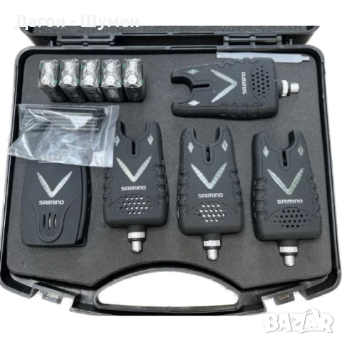 Комплект от 4 сигнализатора и централа Saimino TLI-34, Q3