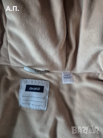 Зимно яке за момиче Okaidi, снимка 4 - Детски якета и елеци - 52475489
