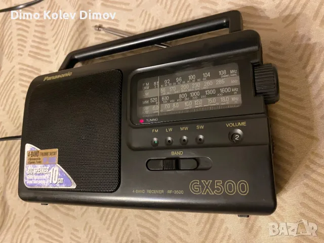 Panasonic GX 500  Отлично Радио, снимка 3 - Радиокасетофони, транзистори - 49689200