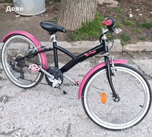 Детски розов велосипед за момиче, марка Betwin, снимка 2 - Велосипеди - 54113253