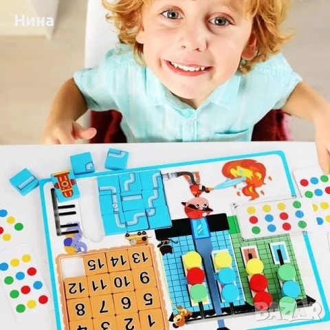 Дървена логическа игра