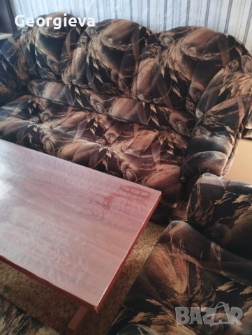 Продавам холна гарнитура , снимка 2 - Дивани и мека мебел - 52947450