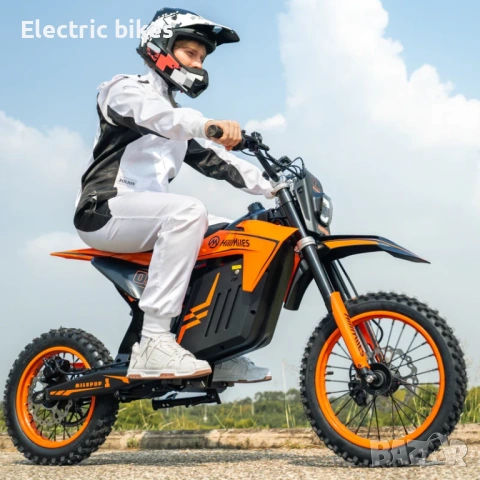 Електрически велосипед MilePop 1, 3000W, 48V 25Ah, 50 км/ч, снимка 6 - Велосипеди - 53954980