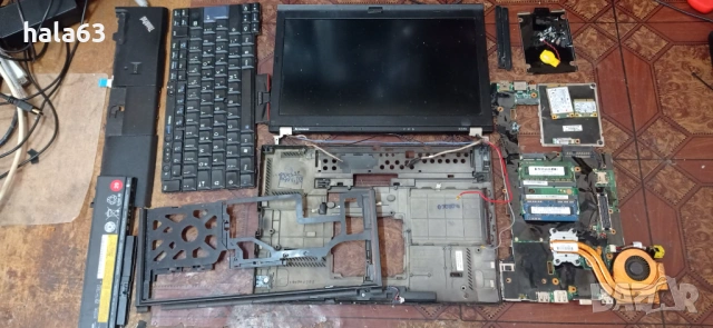 Лаптоп Lenovo X220 неработещ. Цял или на части