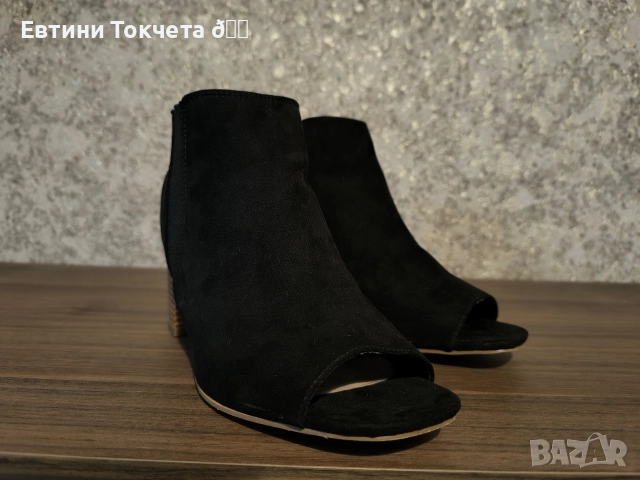 Обувки на ток, снимка 4 - Дамски обувки на ток - 52687982