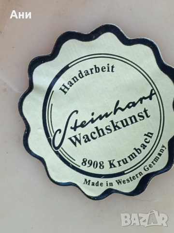 ВОСЪЧНА фигура на Мадона с младенеца, снимка 11 - Статуетки - 52584697