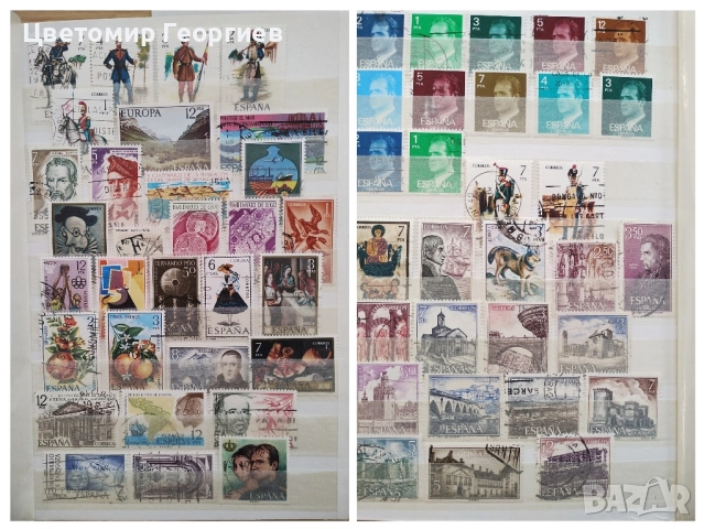 Класьор с марки 900 бр. К.1, снимка 8 - Филателия - 51891111