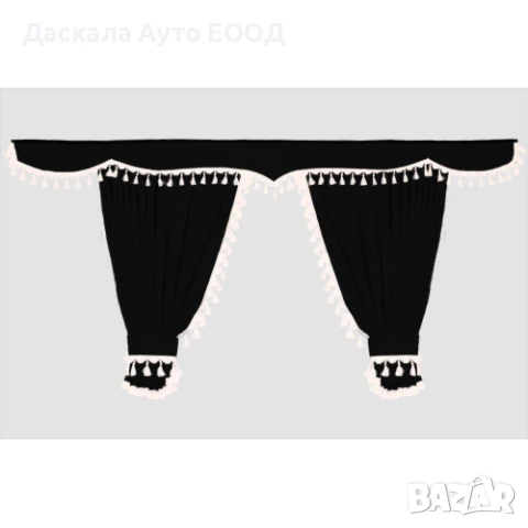 Комплект универсални завеси LUX пердета от 2 части + чело , 5 ЦВЯТА