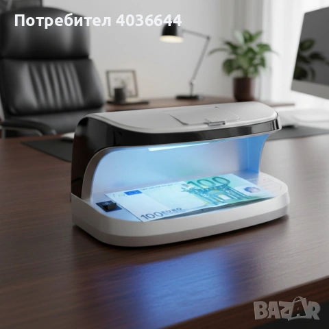 Детектор за фалшиви банкноти – преносим UV детектор с магнитен сензор и вградена батерия, снимка 3 - Друга електроника - 53080151
