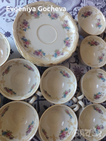 Heinrich Selb Колекционерски висококачествен баварски порцеланов серви, снимка 7 - Колекции - 51748498