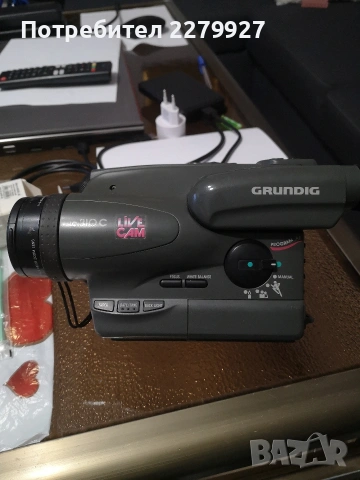 PHILIPS VKR 6880/01 и GRUNDIG 2c310C VHS C видео камери за части , снимка 7 - Камери - 53145053