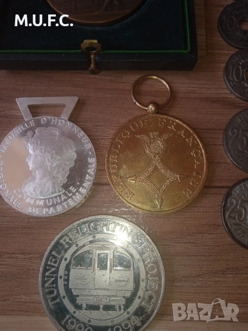 Френски Медали и монети 1905-1925, снимка 4 - Нумизматика и бонистика - 54233958