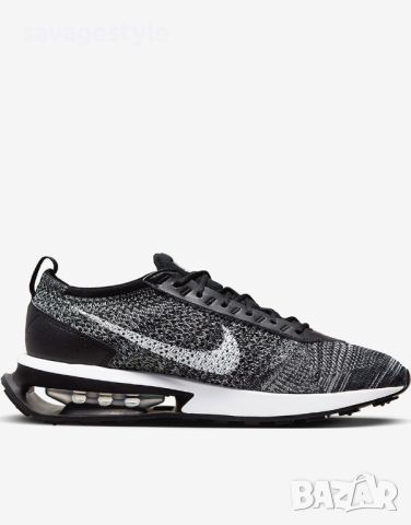 Мъжки маратонки NIKE Air Max Flyknit Racer Shoes Black/White, снимка 2 - Маратонки - 45981957