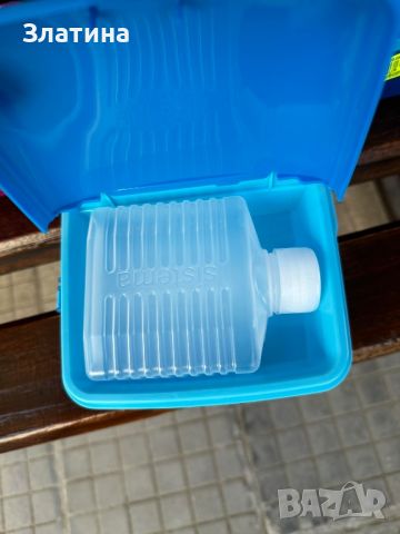 кутия за храна с подарък бутилка за вода, снимка 1 - Кутии за храна - 46425312