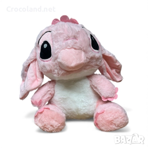 Плюшена играчка – Ангел и Стич (раница/плюшена торбичка), снимка 2 - Плюшени играчки - 52776349