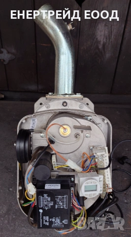 Пелетна горелка Фероли/Ferroli SUN P7 15-35 kW , снимка 2 - Отоплителни печки - 52890424