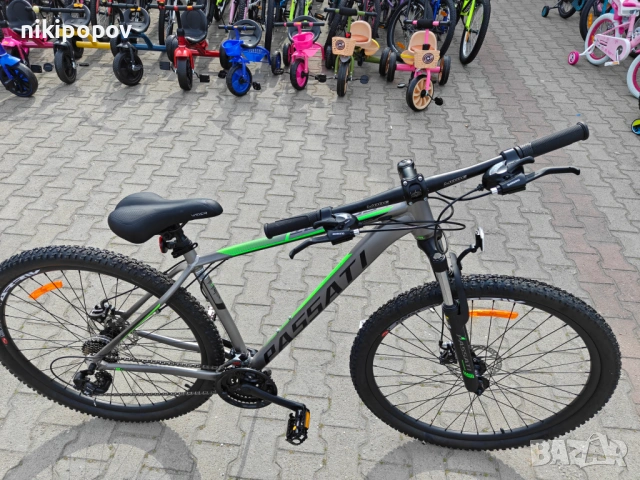 BG Алуминиев велосипед 29" EGBERT сив, снимка 4 - Велосипеди - 54277080