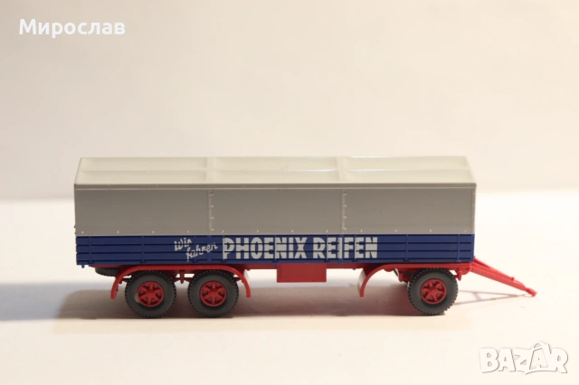 WIKING  H0 1/87 РЕМАРКЕ КАМИОН МОДЕЛ, снимка 3 - Колекции - 53201097