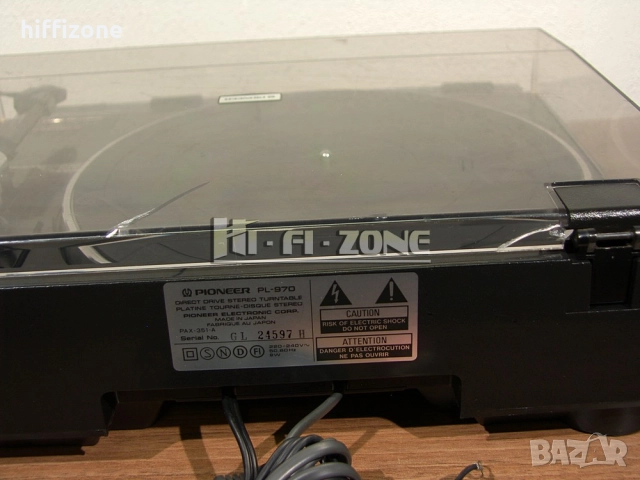 Грамофон   Pioneer pl-970 , снимка 11 - Грамофони - 52974030