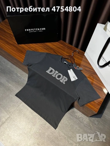 Най-високо качество мъжки тениски Dior, снимка 6 - Тениски - 53707777