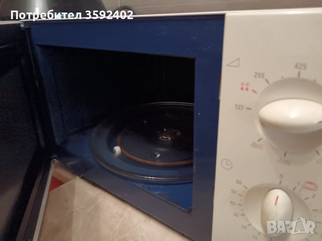 Samsung микровълнова фурна с грил, 850W, използвана, снимка 4 - Микровълнови - 53594171