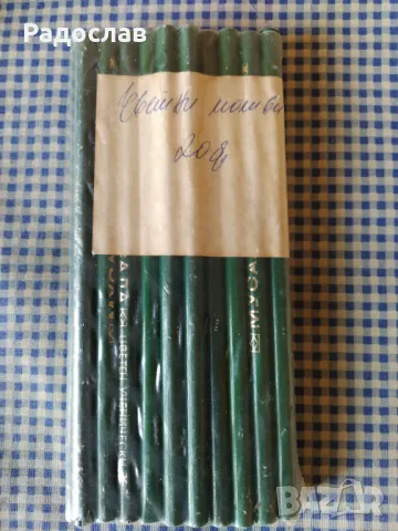 стари зелени моливи Мусала, снимка 3 - Ученически пособия, канцеларски материали - 50323518