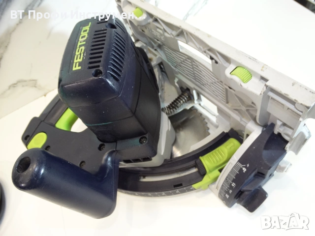 Festool TS 55 REBQ - Потапящ циркуляр, снимка 5 - Триони и циркуляри - 53613754