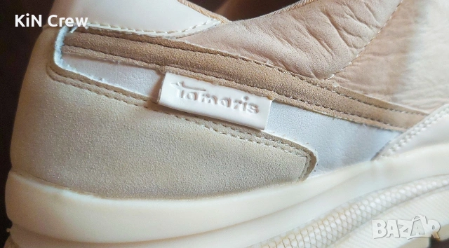 Tamaris Дамски Обувки от естествена кожа - Номер 41 , снимка 12 - Дамски ежедневни обувки - 53967692