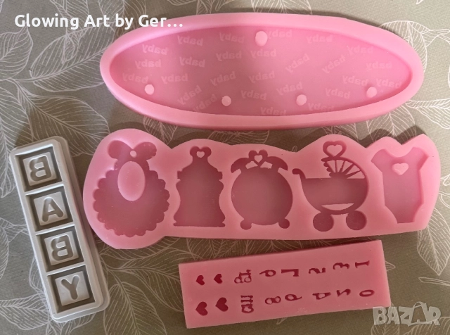 Молд бебешка визитка